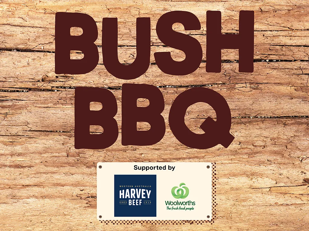 Bush BBQ with sponsor logos