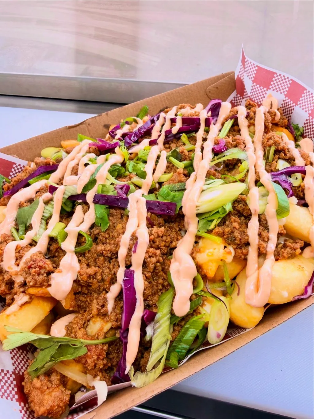 Loaded Keema Fries