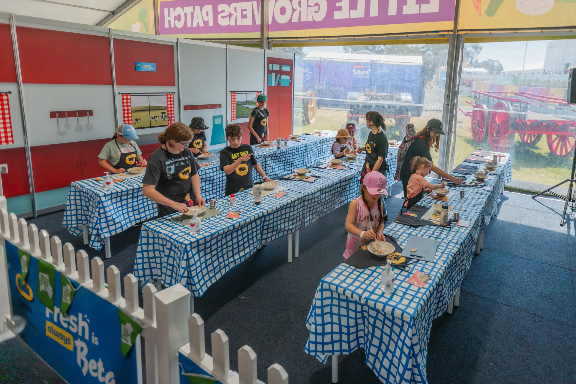 Kids Kitchen at the Perth Royal Show