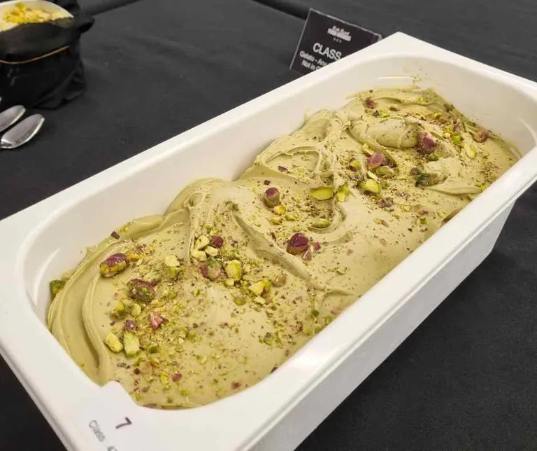 Dairy sample for judging at the Perth Royal Food Awards.