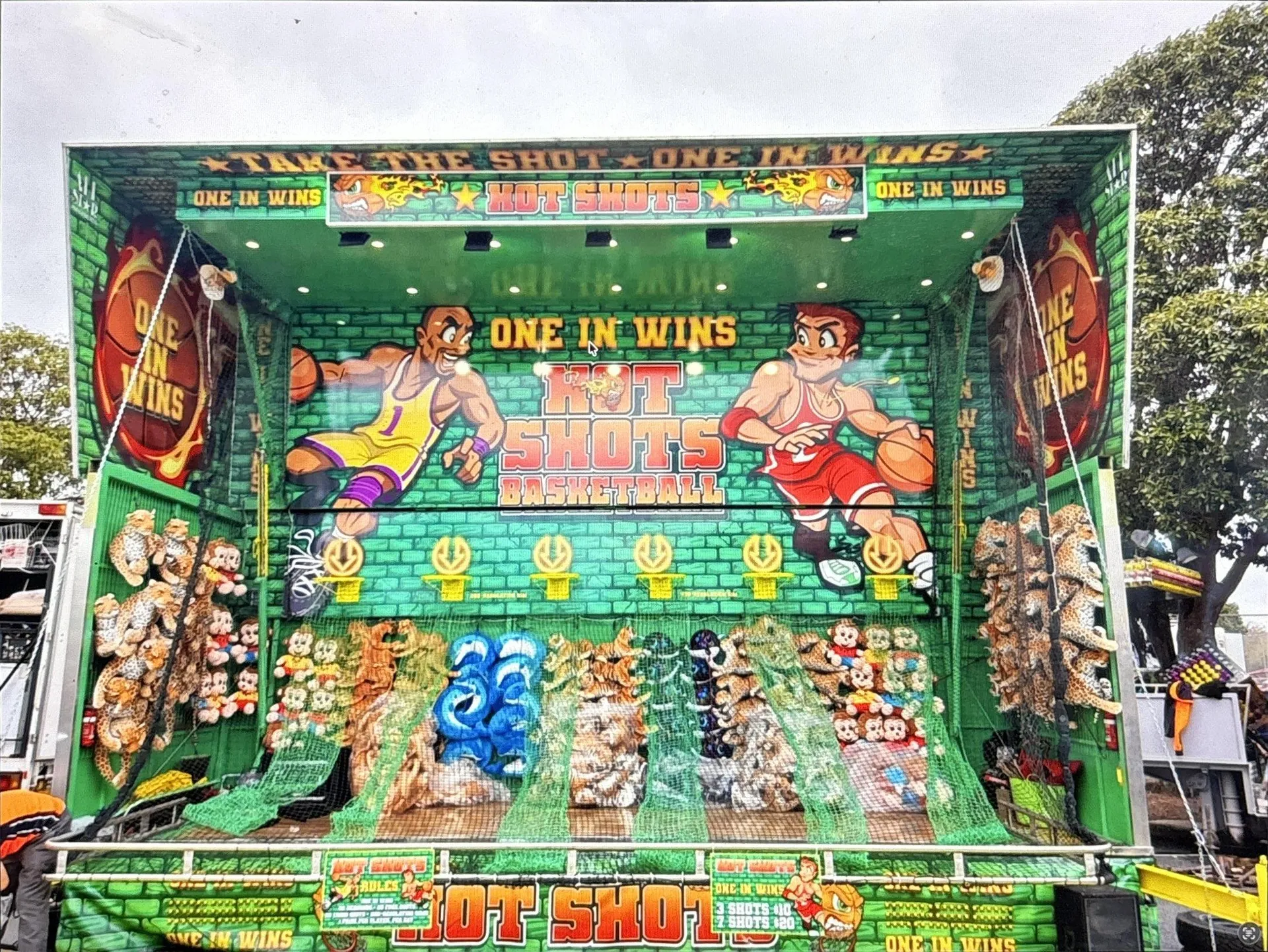 Perth Royal Show Rides - Mitro Basketball Hotshots