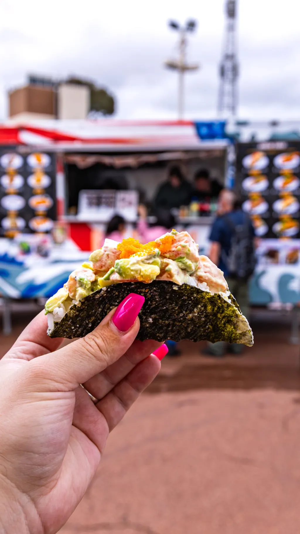 Nihon Taco Salmon Taco