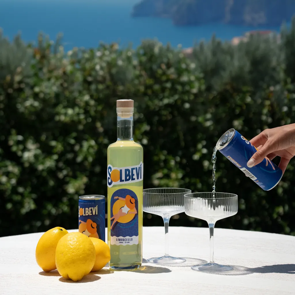 Limencello can and bottle 