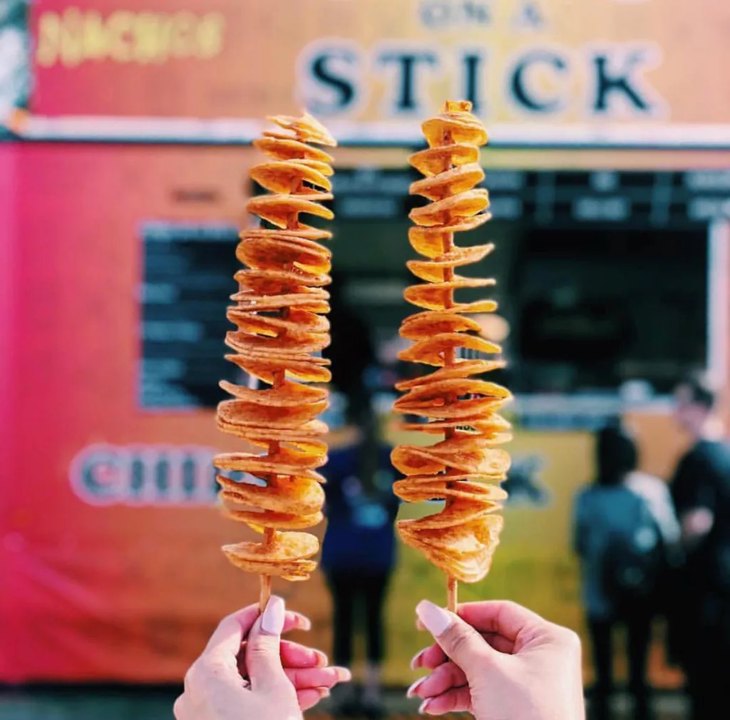 chip on a stick
