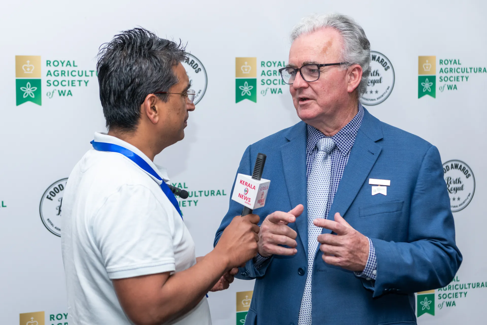 John Snowball with Kerala News
