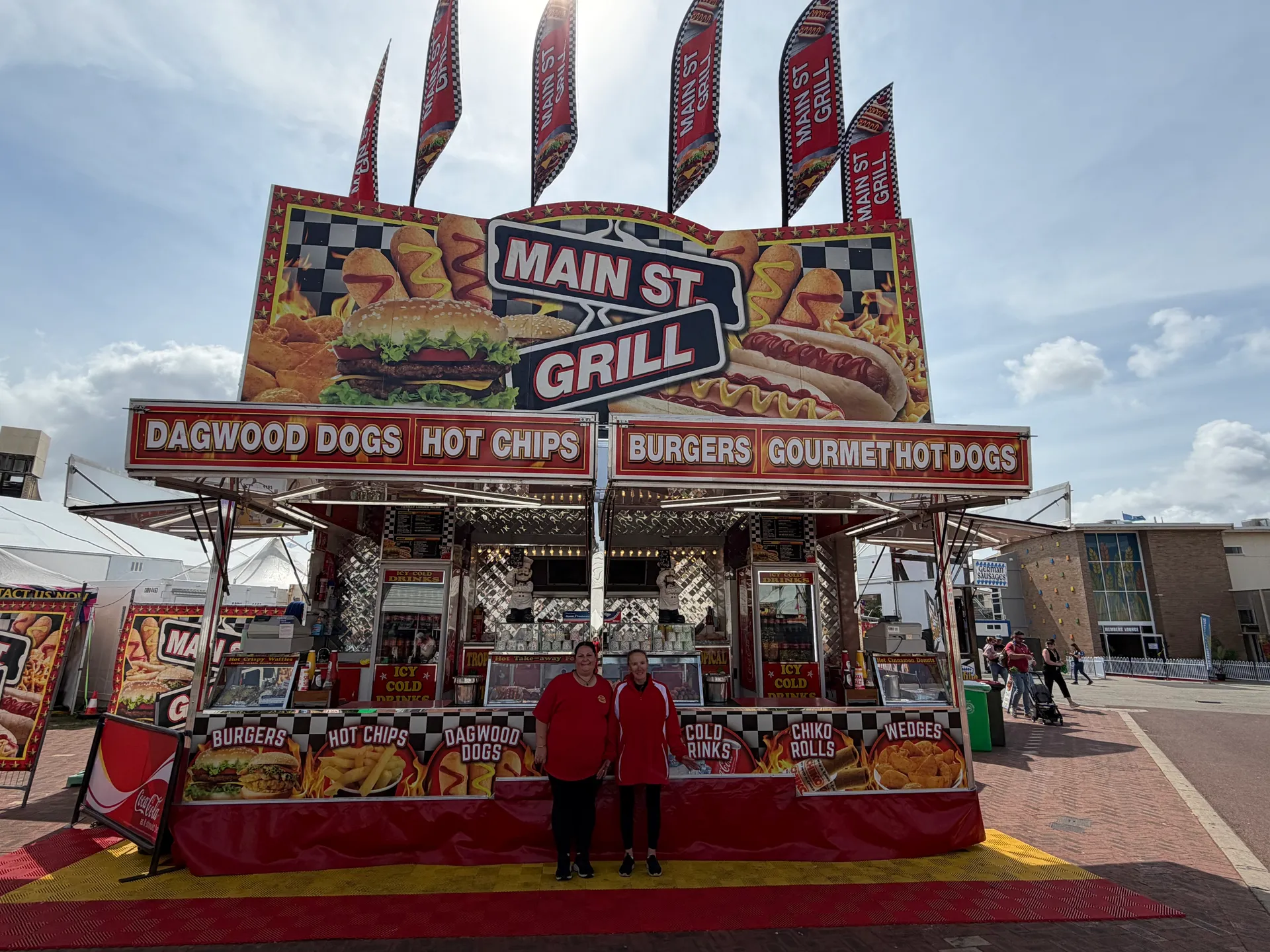 Goldenway amusements food truck