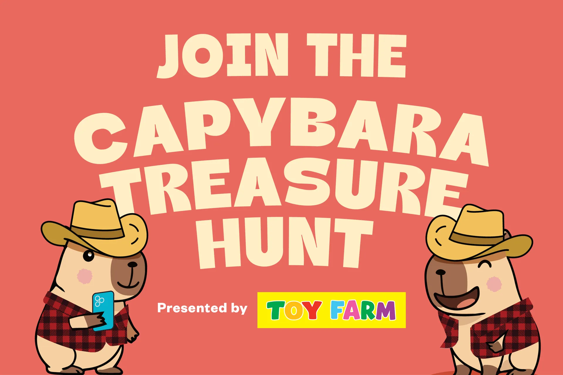 The Capybara Treasure Hunt is on!