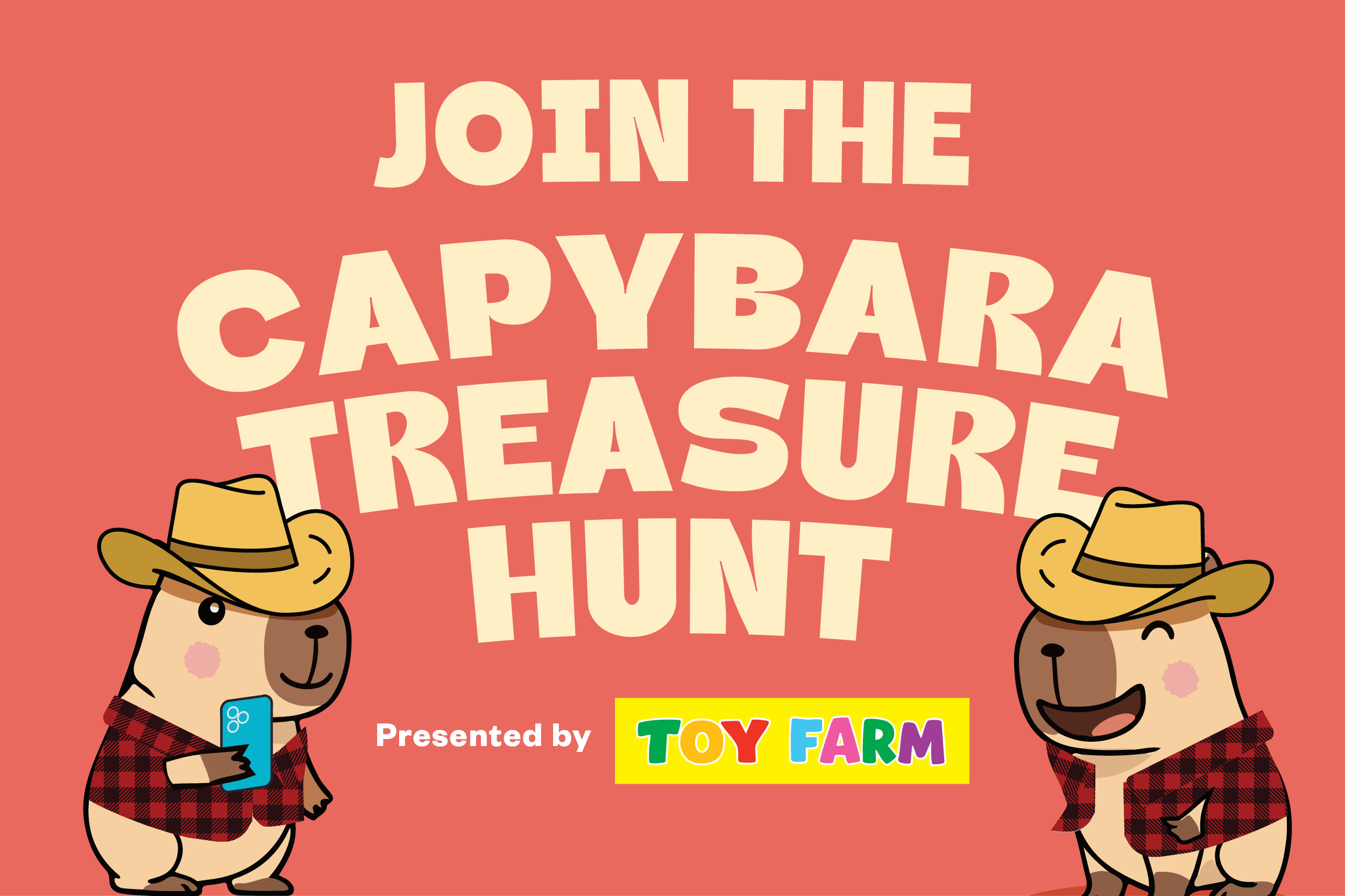 The Capybara Treasure Hunt is on!