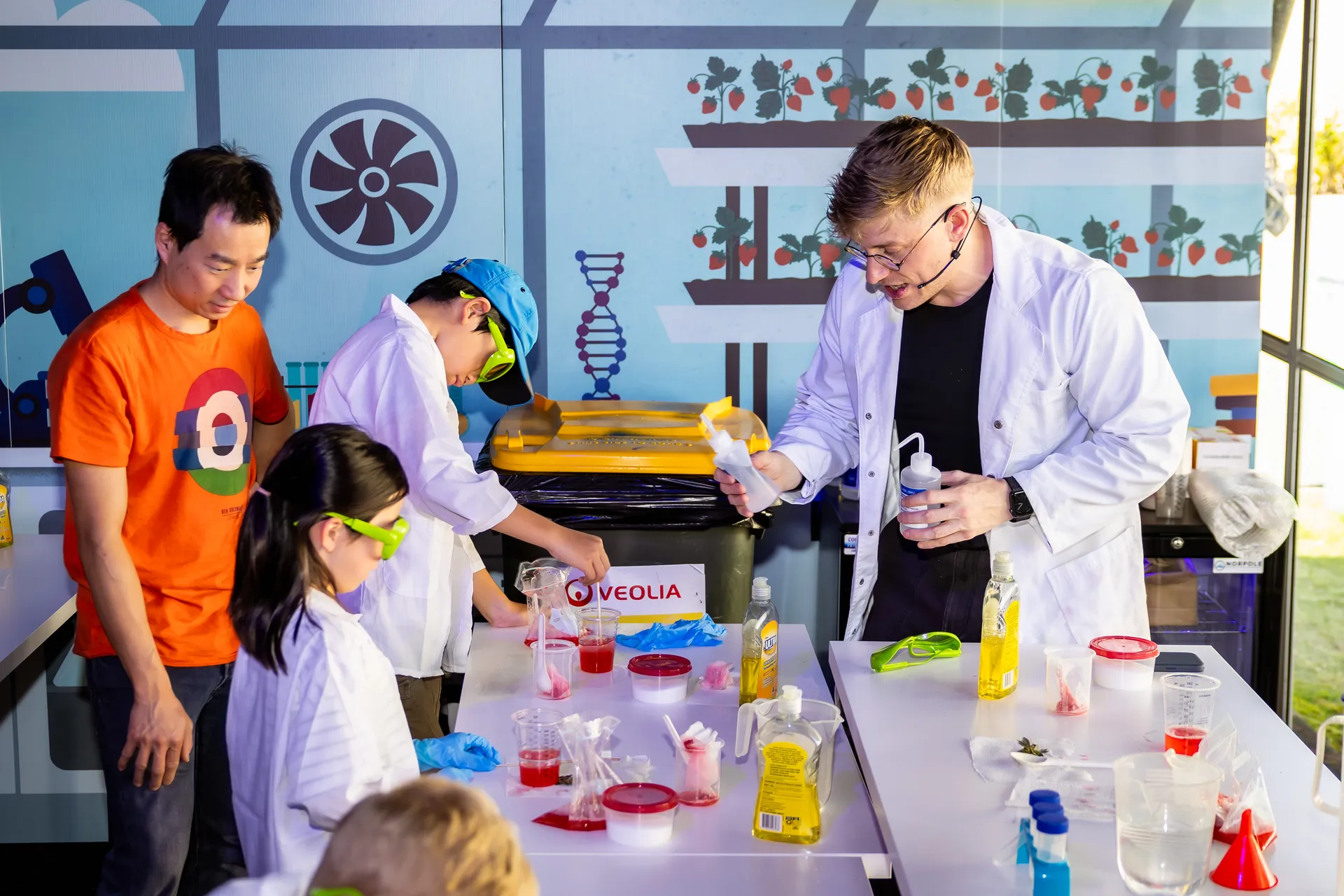Become a scientist for the day 