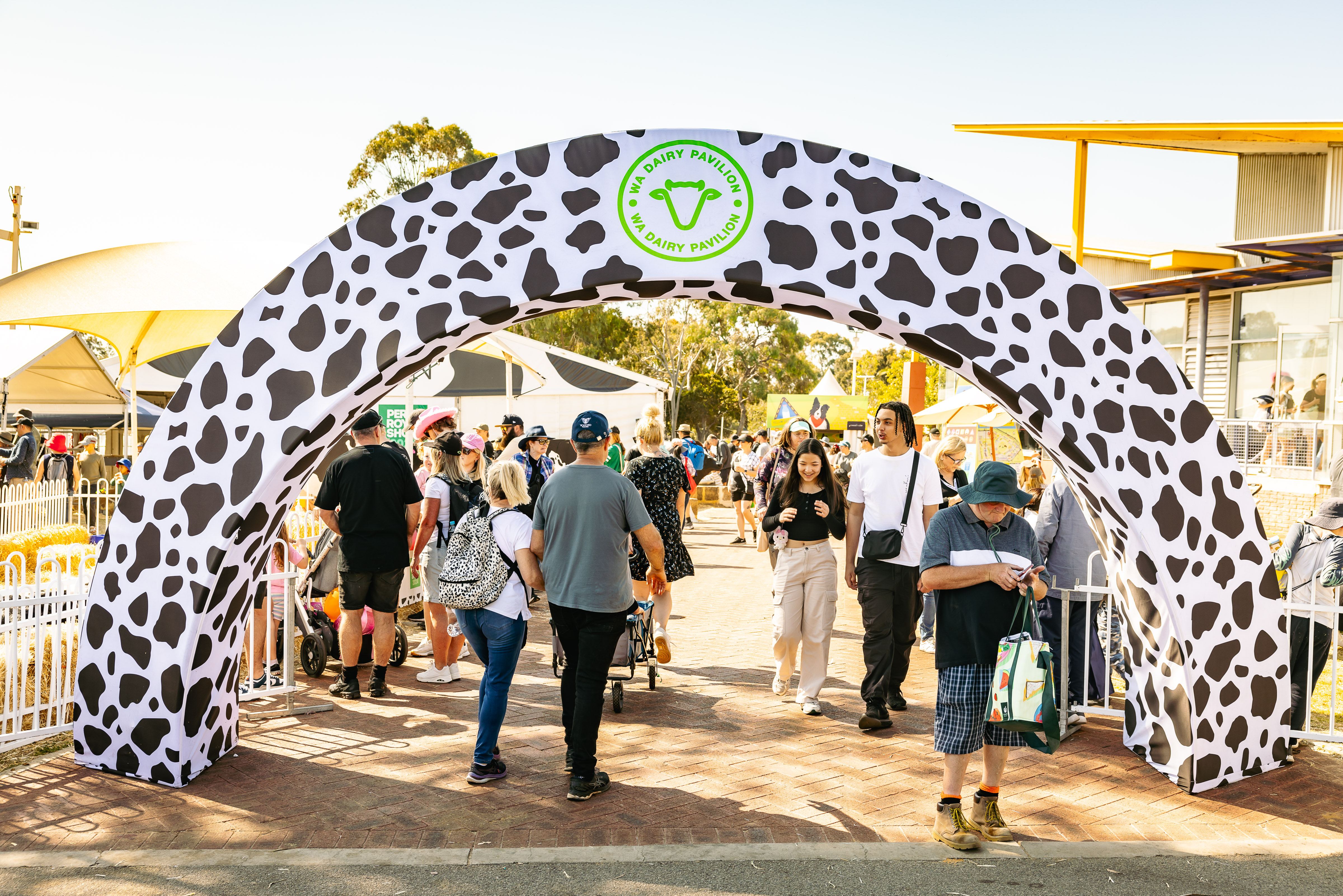 Dairy Pavilion Marquee at the Perth Royal Show