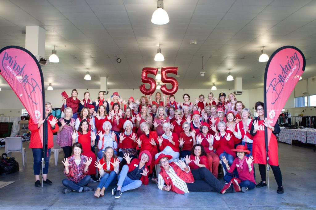 Bindaring Red Cross Clothing Sale raised $214,000