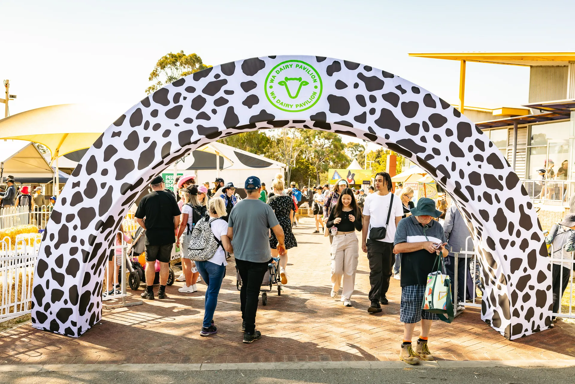 Dairy Pavilion Marquee at the Perth Royal Show