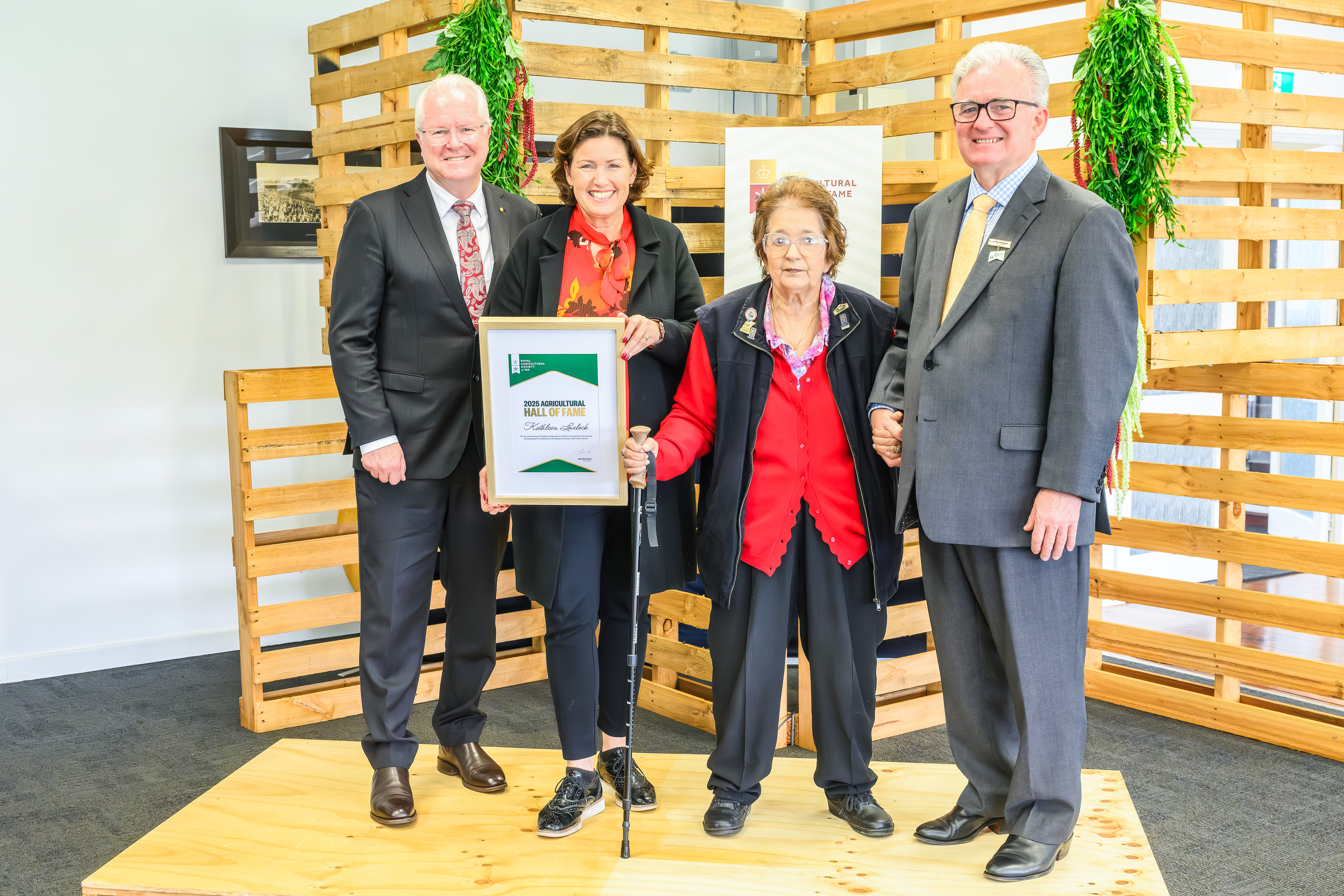 Celebrating a Pioneer: Kathleen Lovelock Inducted into Agricultural Hall of Fame