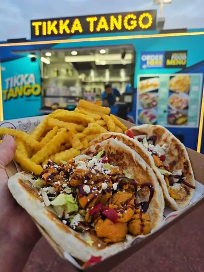 tacos and chips