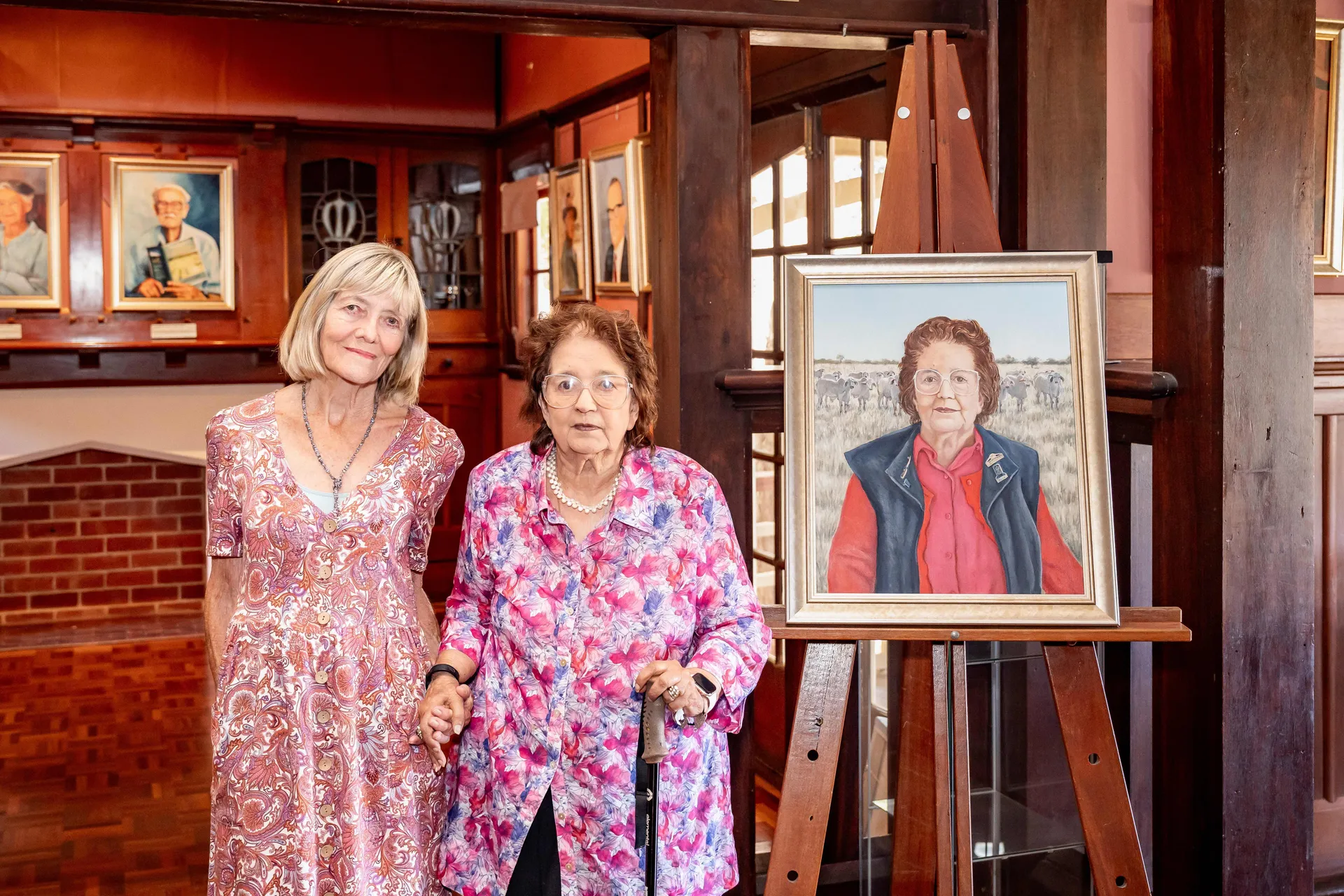 Agricultural Hall of Fame Kathleen Lovelock Portrait Unveiling