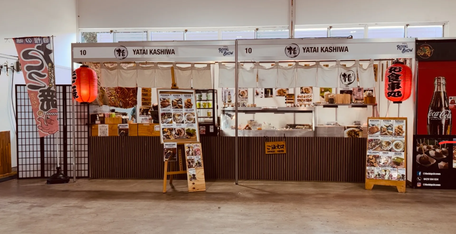 Yatai Kashiwa Stall at the Perth Royal Show