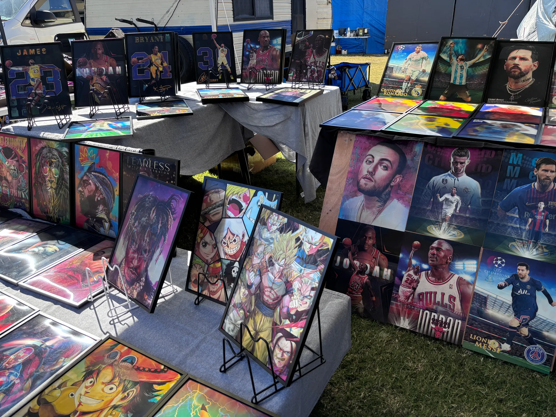 Running Monkey 3D stall