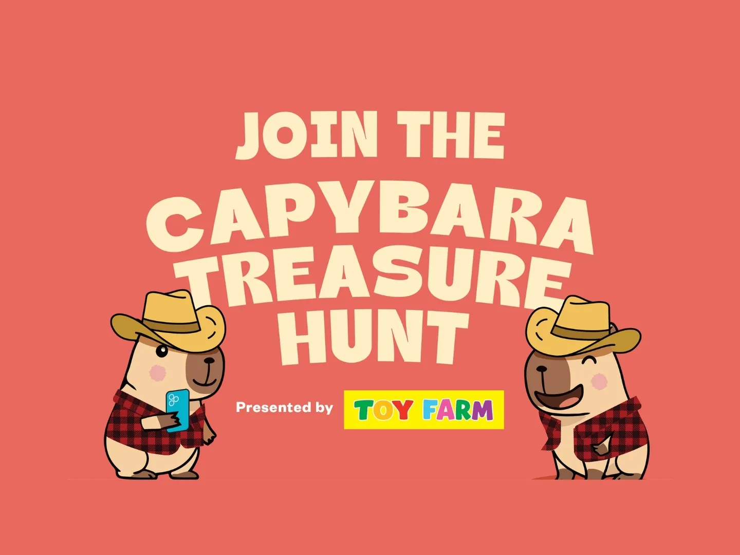The Capybara Treasure Hunt is on!
