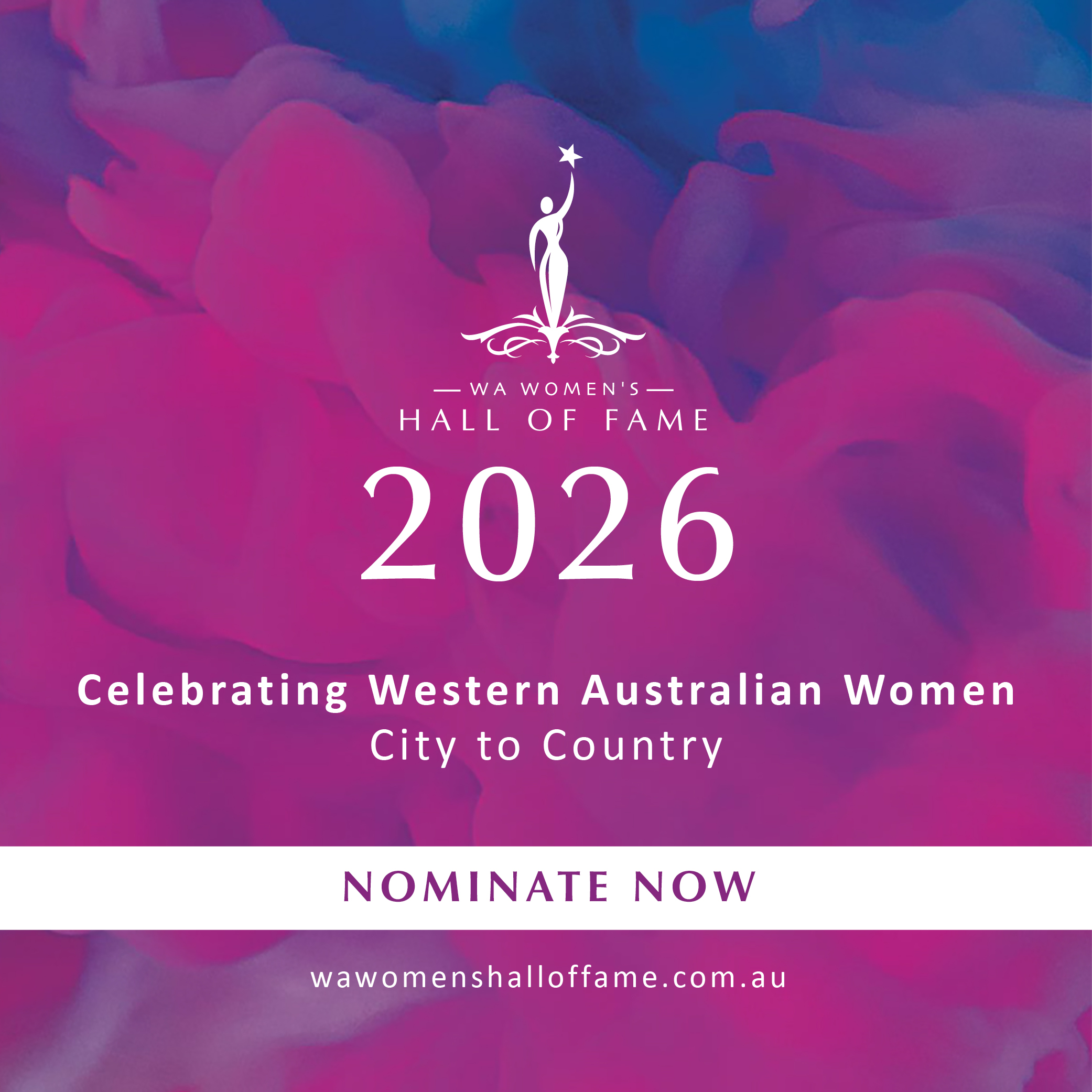 Nominations Open for the 2026 WA Women’s Hall of Fame