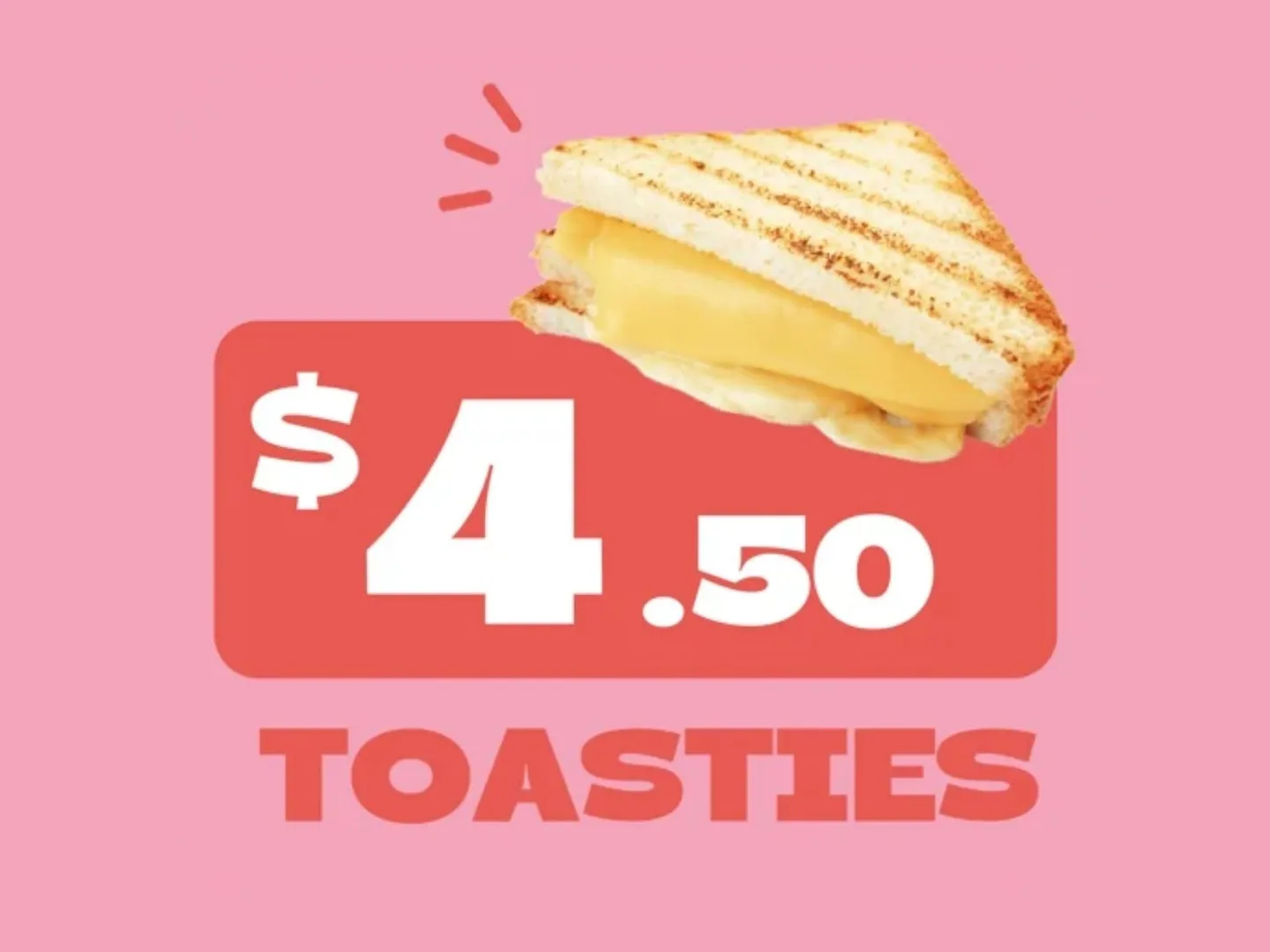 Cheese toasties