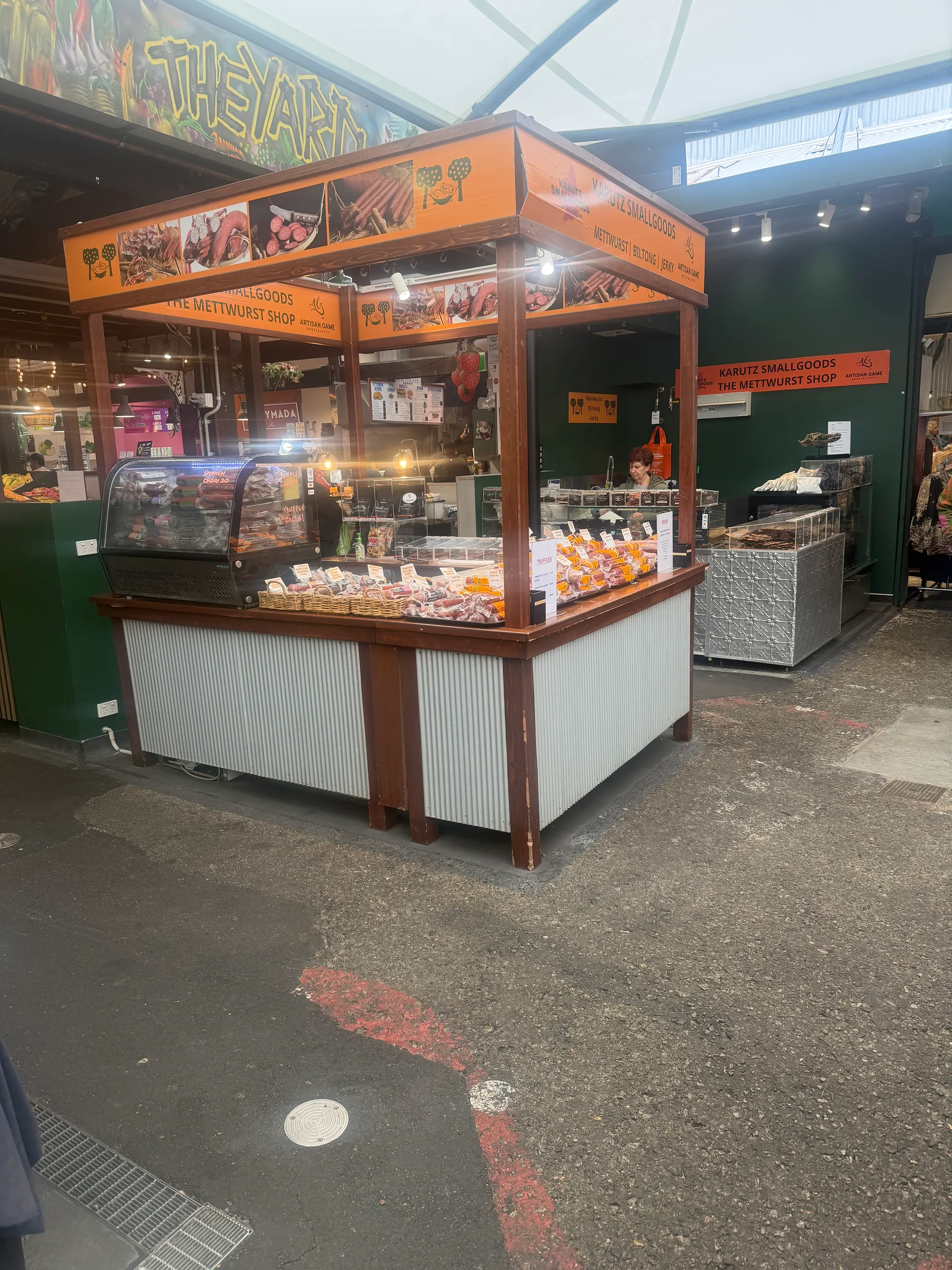 Rodney Bates stall