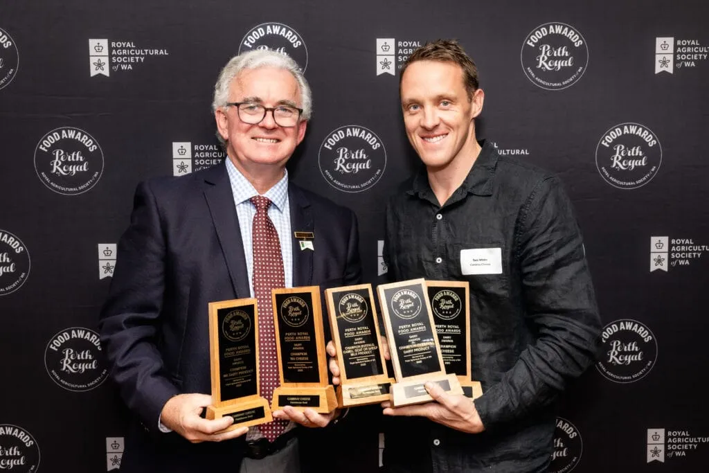 PRFA - WA Dairy Industry is Cream of the Crop at 2025 Perth Royal Dairy Awards