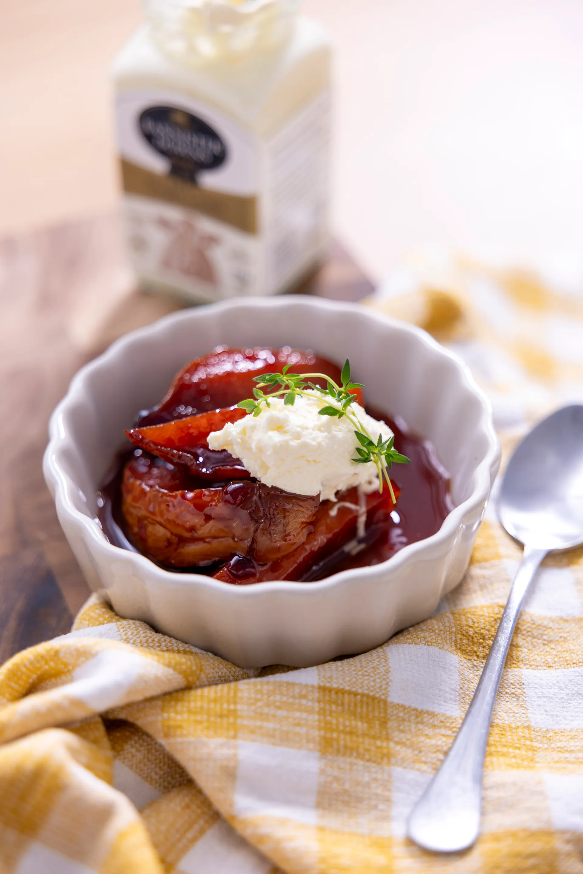 Syrupy Spiced Quince 