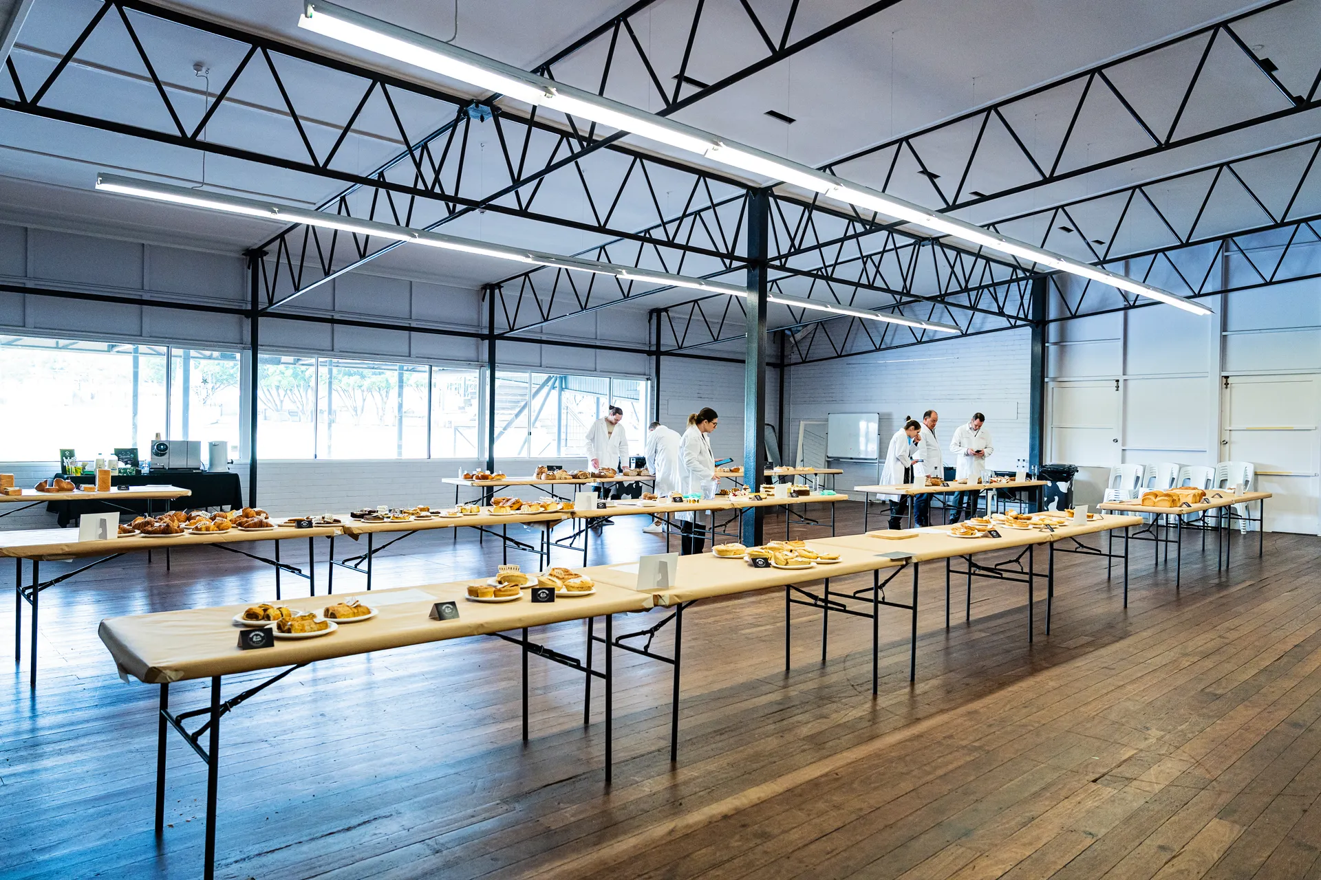 Bread and Pastry Judging at Banksia Room