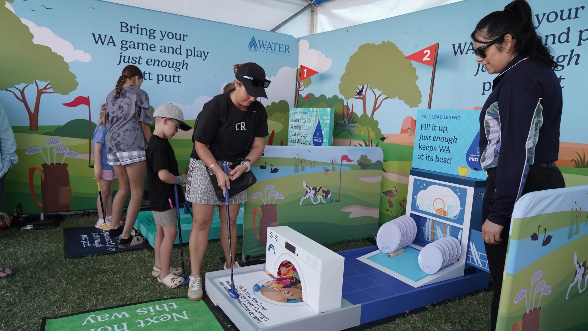 Water Corp putt-putt