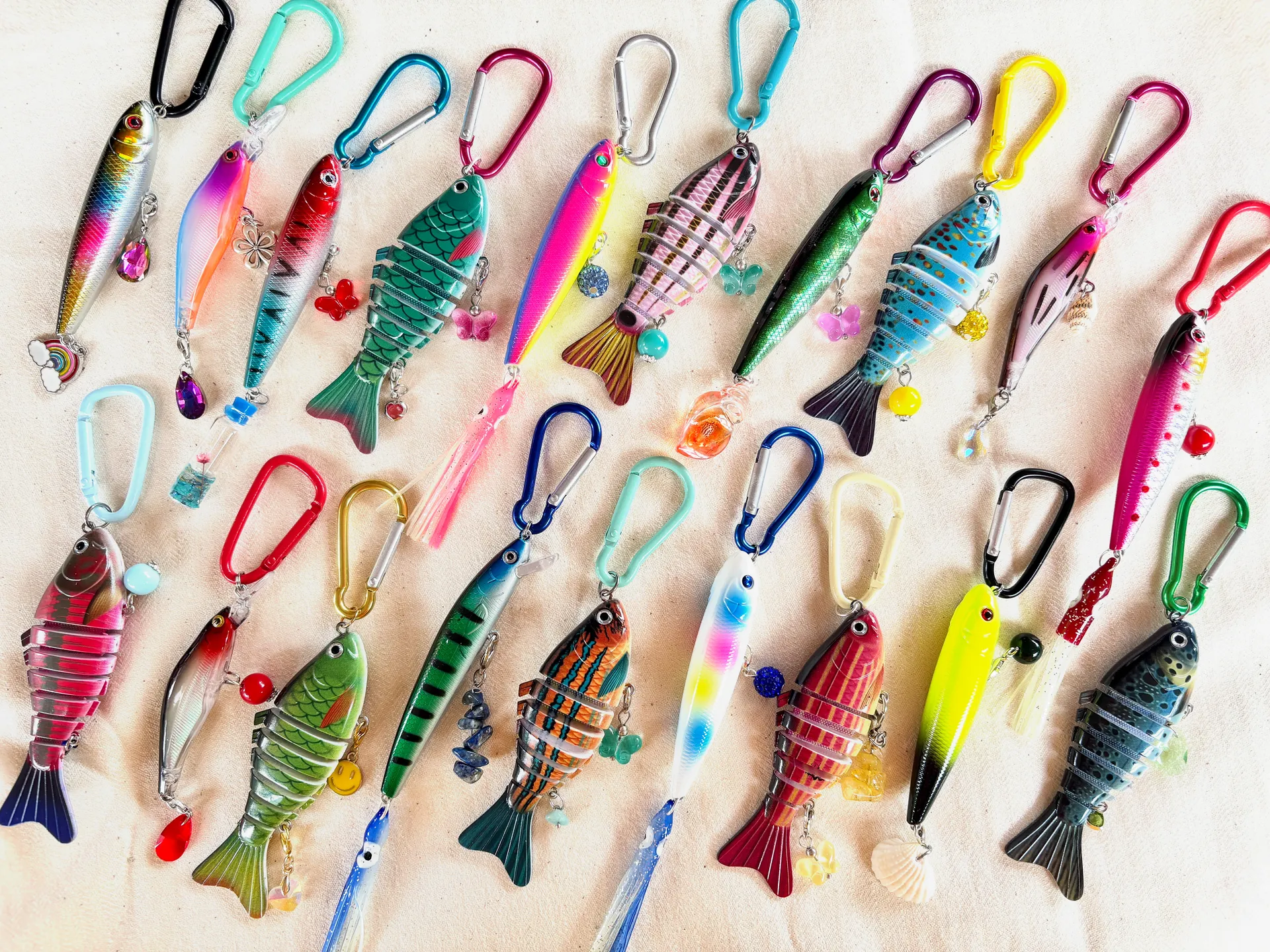 Fish key chains