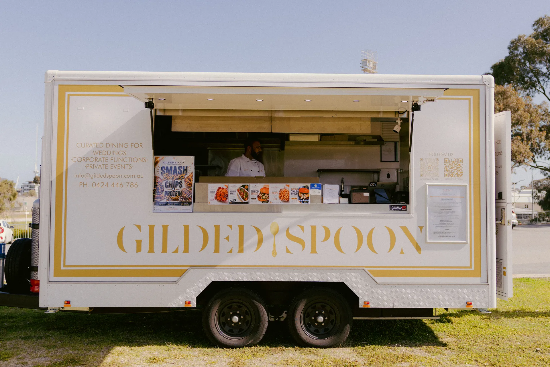 gilded food truck