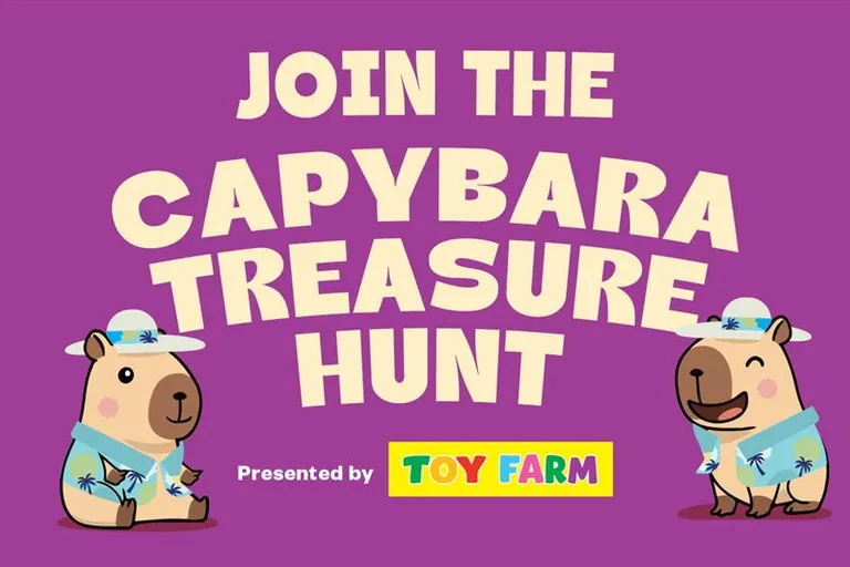 Join the Capybara Treasure Hunt!
