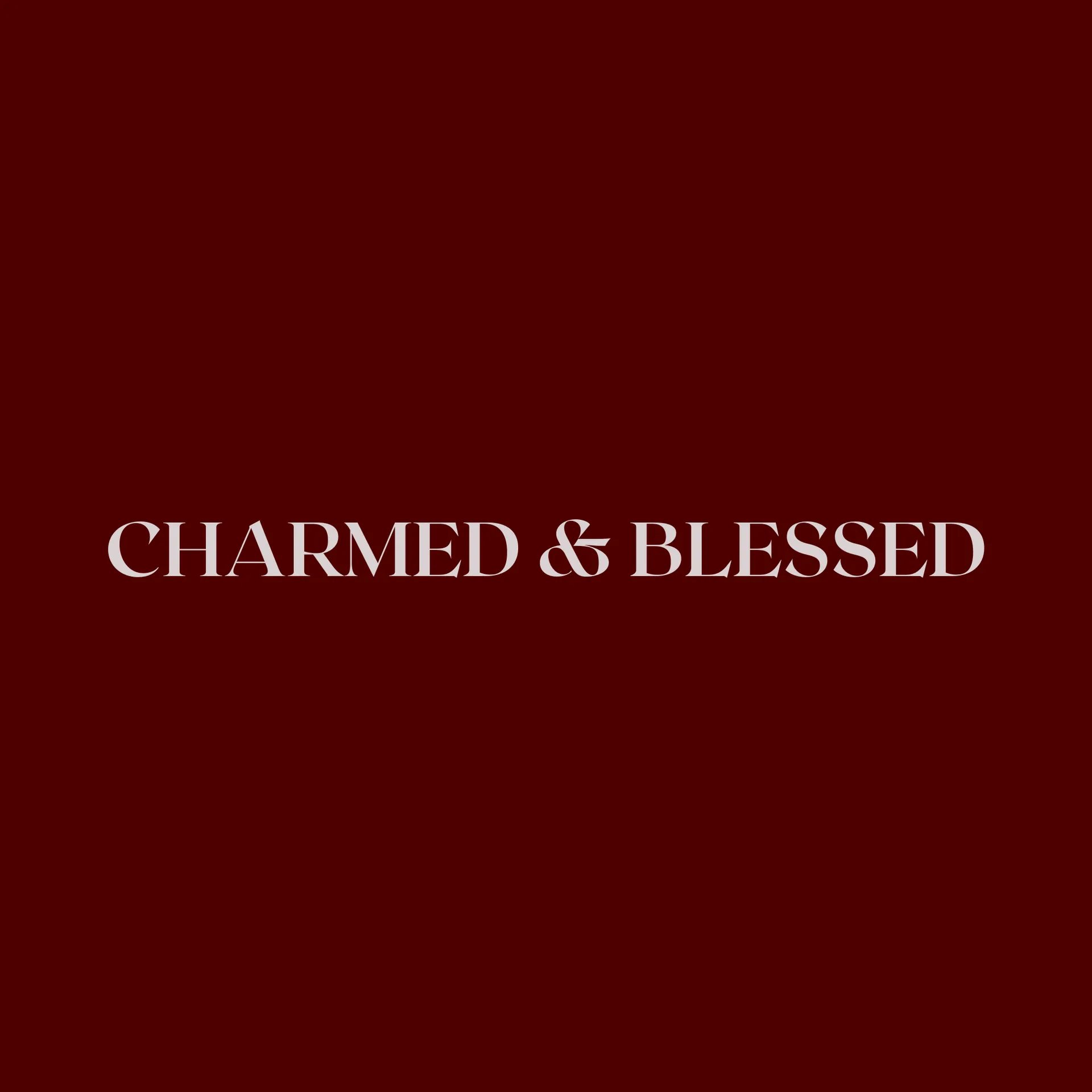 Charmed & Blessed logo