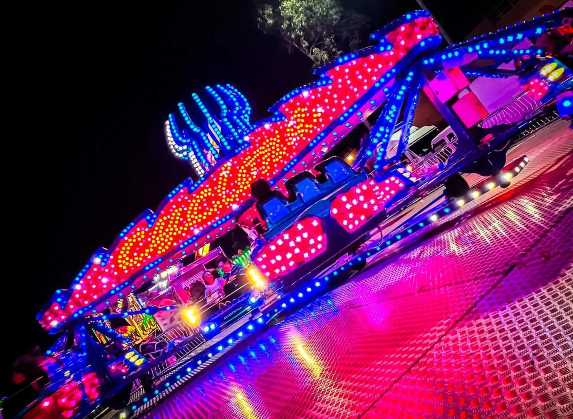 Cyclone Ride at the Perth Royal Show