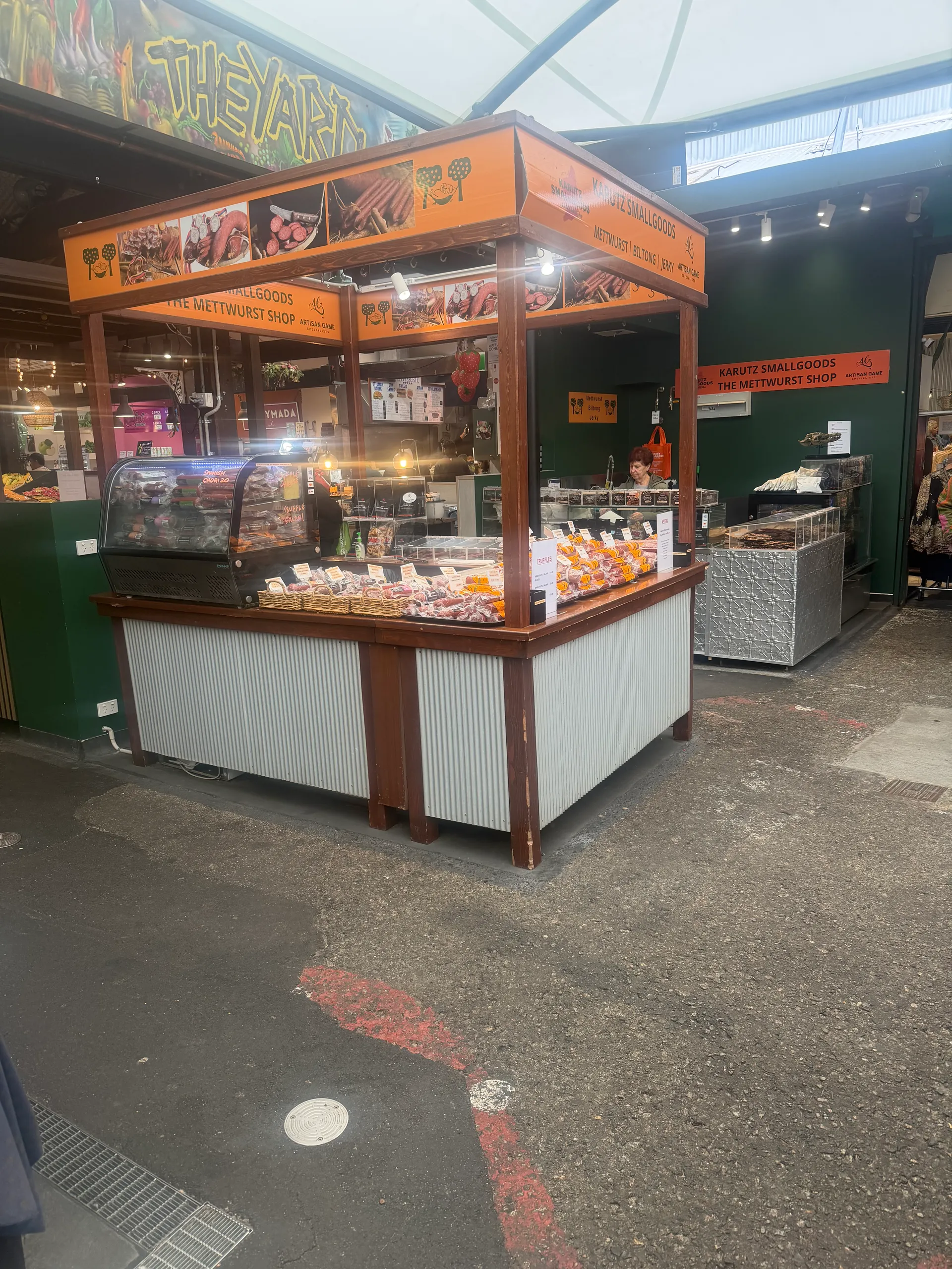 Rodney Bates stall