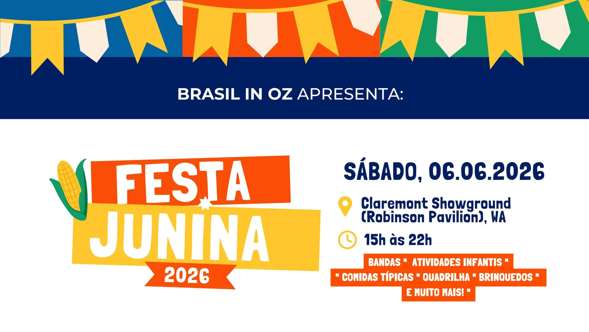 Festa Junina Poster in 2026