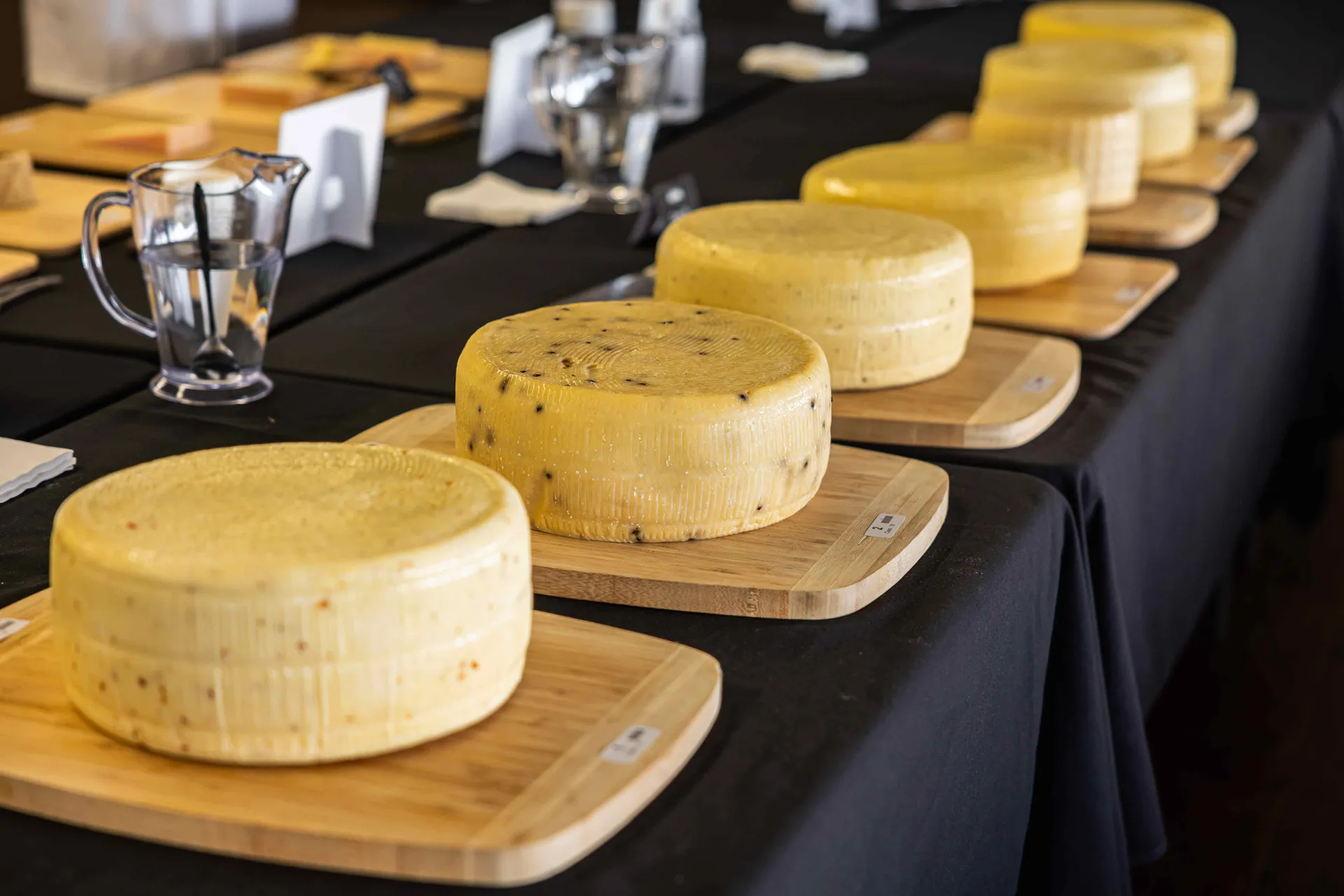 Dairy sample for judging at the Perth Royal Food Awards.