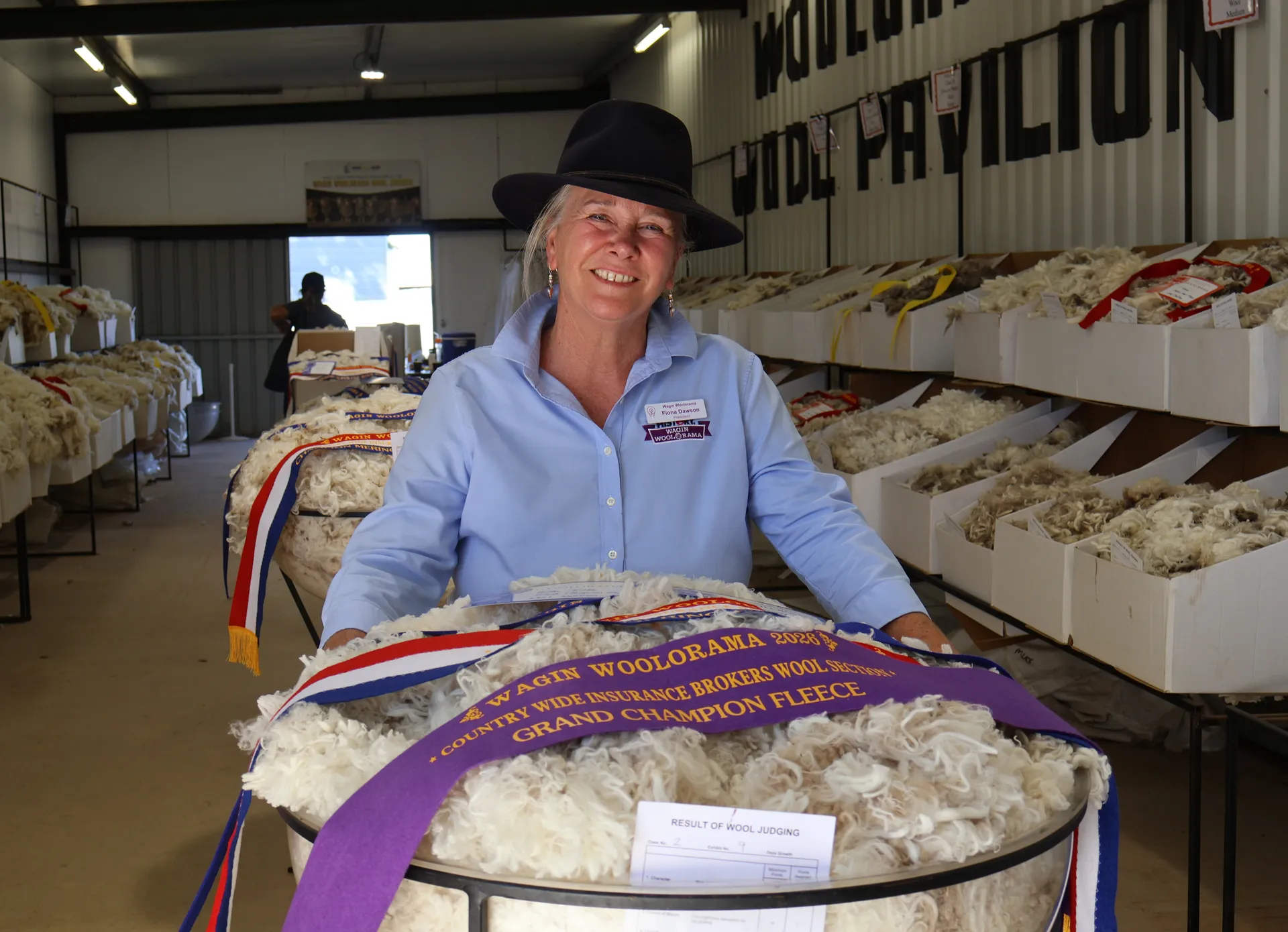 Fiona at Woolorama 2026