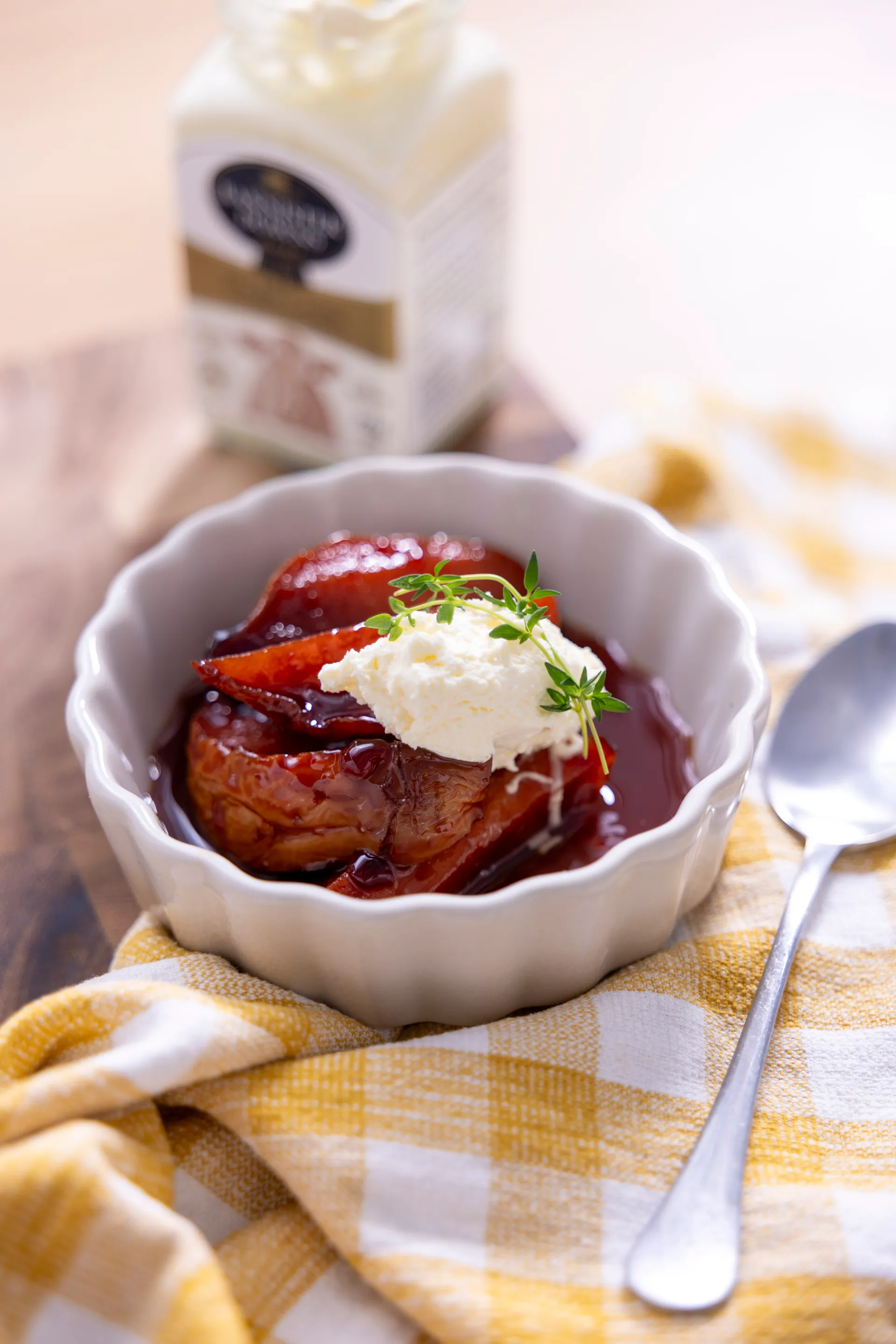 Syrupy Spiced Quince 