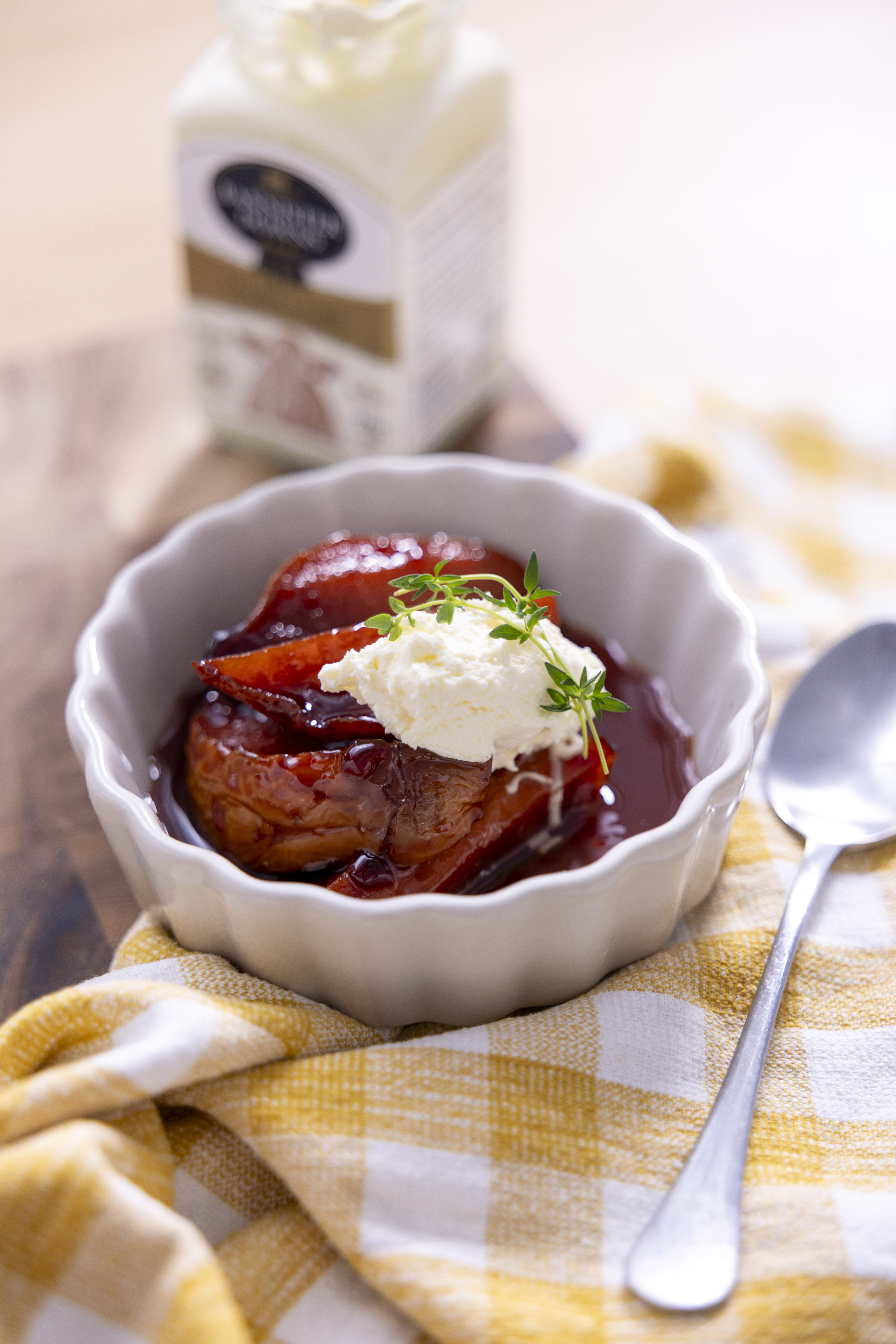 Syrupy Spiced Quince